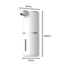 GOMINIMO Automatic Liquid Soap Dispenser with Adjustable Liquid(white)-12