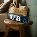 GOMINIMO Digital Clock Mirrored Black --3