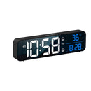 GOMINIMO Digital Clock Mirrored Black --9