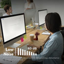 GOMINIMO USB Rechargeable Portable Handheld Fan with 3 Speed(Brown)-5