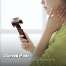 GOMINIMO USB Rechargeable Portable Handheld Fan with 3 Speed(Brown)-6