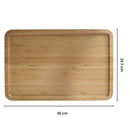 GOMINIMO Portable Sofa Arm Tray For Wide Couches(Natural)-8