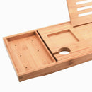 GOMINIMO Expandable Bamboo Bathup Caddy Trays-5