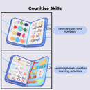 GOMINIMO Kids Busy Board Learning Toys (Blue)-4