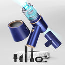 MIRAKLASS 45000RPM 7.8V Rechargeable Cordless Air Duster and Car Vacuum Cleaner with Charging Base (Navy Blue)-3