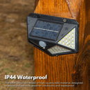 NOVEDEN 6 Packs Solar LED Lights with 3 Light Modes (Black)-4