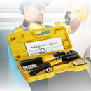 RYNOMATE 8 Ton Hydraulic Crimping Tool with 9 Dies( Yellow)-9