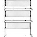 SONGMICS 5m Portable Tennis Badminton Net Black-4