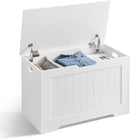 VASAGLE Storage Bench White-1