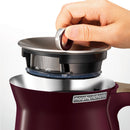 Morphy Richards 1.5L Aspect Kettle - Maroon with Cork-Effect Trim-5