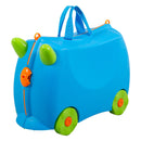 Kiddicare Bon Voyage Kids Ride On Suitcase Luggage Blue-1