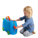 Kiddicare Bon Voyage Kids Ride On Suitcase Luggage Blue-6