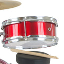 Karrera Children's 4pc Drum Kit - Red-5