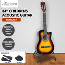 Karrera Childrens Acoustic Guitar Kids - Sunburst-6
