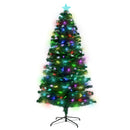 Christabelle 1.2m Enchanted Pre Lit Fibre Optic Christmas Tree Stars Xmas Decor-1