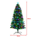 Christabelle 1.2m Enchanted Pre Lit Fibre Optic Christmas Tree Stars Xmas Decor-4