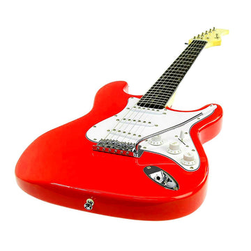 Karrera 39in Electric Guitar - Red - 0