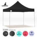 Wallaroo Gazebo Tent Marquee 3x3 PopUp Outdoor Black-4