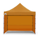 Wallaroo Gazebo Tent Marquee 3x3 PopUp Outdoor  - Orange-2