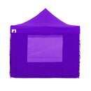 Wallaroo Gazebo Tent Marquee 3x3 PopUp Outdoor Purple-3