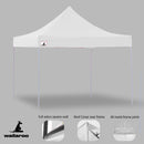 Wallaroo Gazebo Tent Marquee 3x3 PopUp Outdoor Wallaroo White-5