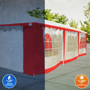 Wallaroo 4x8 Outdoor Event Wedding Marquee Tent Red-6