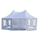 Wallaroo 6x4.5m Wedding Gazebo Marquee with Sidewalls-3