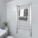 Pronti Heated Towel Rack Electric Bathroom Towel Rails Warmer Ev-160- Silver-5