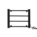 Pronti Heated Towel Rack Electric Bathroom Towel Rails Warmer Ev-60 -black-3
