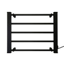 Pronti Heated Towel Rack Electric Bathroom Towel Rails Warmer Ev-90 -black-2
