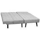 Sarantino 3-seater Corner Sofa Bed With Lounge Chaise Couch Furniture Light Grey-5