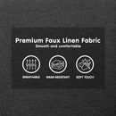 Sarantino 3-Seater Fabric Sofa Bed Futon - Dark Grey-9