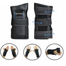 Scooter Protective Gear with Knee Elbow Pads Wrist Guards Helmet for Kids/Teens/Adult Small-7