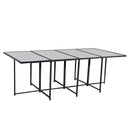 Bali 13PC Outdoor Dining Set-Black-8