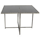 Horrocks 8 Seater Outdoor Dining Set-Grey-9