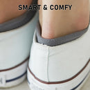 3X Rexy Cushion No Show Ankle Socks Large Non-Slip Breathable WHITE-8