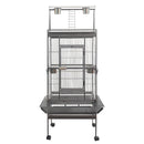 YES4PETS 174 cm Large Bird Budgie Cage Parrot Aviary With Metal Tray and  Wheel-2
