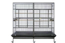 YES4PETS XXXL 195 cm Bird Cage Pet Parrot Aviary  Perch Castor Wheel-3