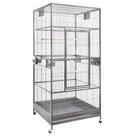 XXL 203cm Macaw Parrot Aviary Bird Cat Pet Cage On Wheels-1