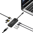 Simplecom CHT580 USB-C SuperSpeed 8-in-1 Multiport Hub Adapter HDMI 2.0 Docking Station-4