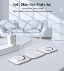 CHOETECH T588-F-WH 3-in-1 Foldable Fast Wireless Charger for Phone/Watch/Earphone-8