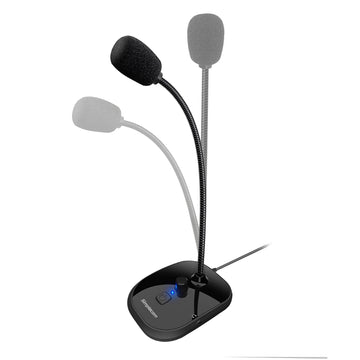 Simplecom UM360 Plug and Play USB Desktop Microphone with Headphone Jack - 0