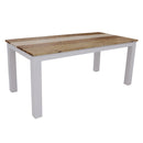 Orville 9pc Dining Set 200cm Table 8 Chair Solid Acacia Wood Timber -Multi Color-3