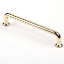 128mm Polished gold Furniture Kitchen Bathroom Cabinet Handles Drawer Bar Handle Pull Knob-1