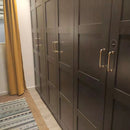 96mm Polished gold Furniture Kitchen Bathroom Cabinet Handles Drawer Bar Handle Pull Knob-4