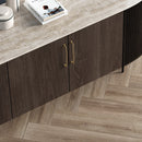 96mm Polished gold Furniture Kitchen Bathroom Cabinet Handles Drawer Bar Handle Pull Knob-9