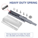 2x Magnetic Push Latches for Cabinets Push to Open Kitchen Hardware for Drawer Cupboard Wardrobe Closet-3