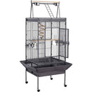 174cm Large Rolling Mobile Bird Cage Birdcage Finch Aviary Parrot Animals Playtop Stand Canary Finch-1