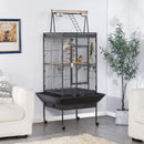 174cm Large Rolling Mobile Bird Cage Birdcage Finch Aviary Parrot Animals Playtop Stand Canary Finch-8