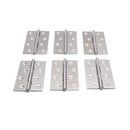 Pack of 6 Hinge 3.5 Inch Stainless Steel Door Hinges Cabinet Door Hinges Furniture-1